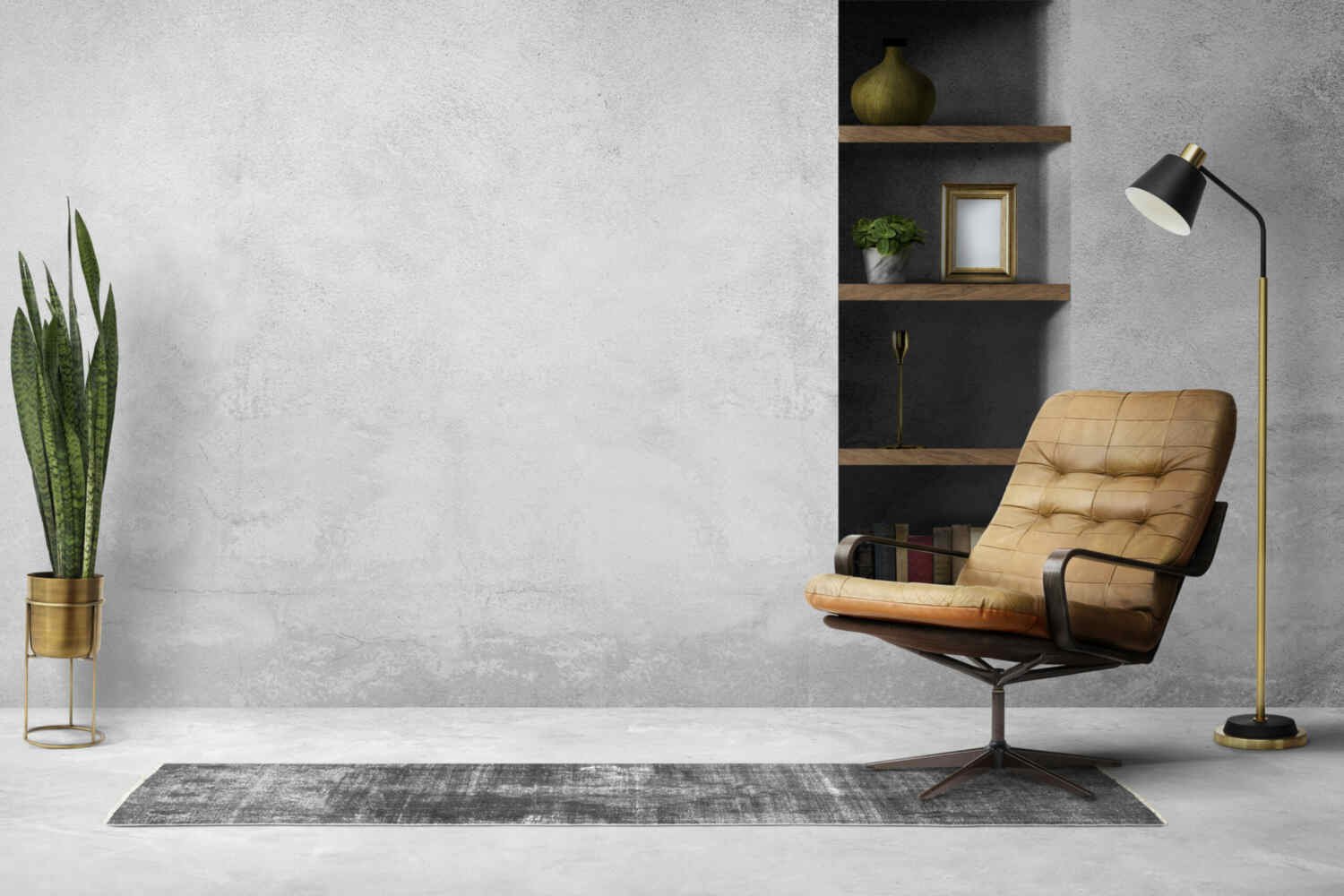 loft home office interior design